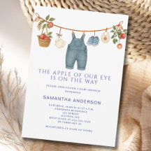 Appel van Ons Oog Jongens Baby Shower