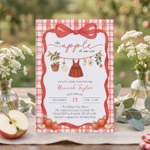 Appel van Ons Oog Meisje Baby Shower
