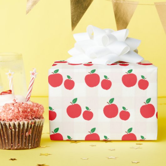 Appel Van Ons Oog Meisjes Verjaardag Cadeaupapier (Verjaardagsfeest)