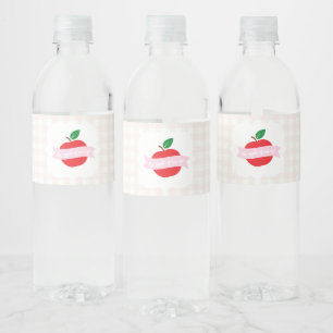 Appel Van Ons Oog Meisjes Verjaardag Waterfles Etiket