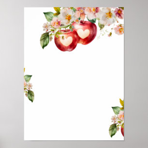 Appel van ons oog poster