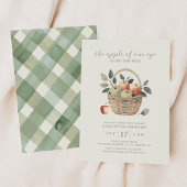 Appel van onze Eye Autumn Baby shower Invitation Kaart