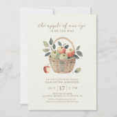 Appel van onze Eye Autumn Baby shower Invitation Kaart (Voorkant)