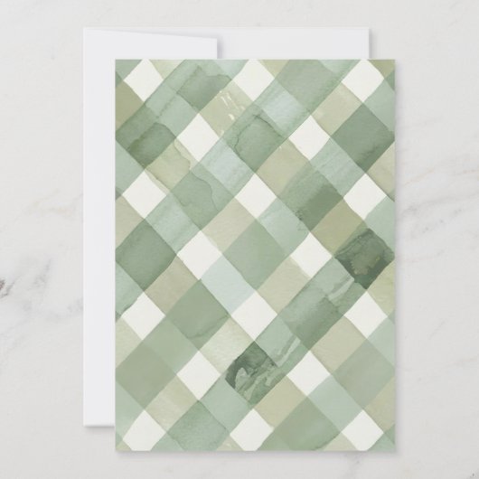 Appel van onze Eye Autumn Baby shower Invitation Kaart (Achterkant)