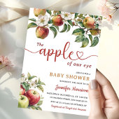 Appel van onze Eye Baby shower Herfst Genderneutra Kaart