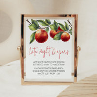 Appel van onze Eye Baby shower Late Night Luiers