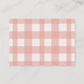 Appel van onze Eye Baby shower Luier Raffle Informatiekaartje (Achterkant)