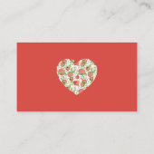 Appel van onze Eye Baby shower luier Raffle Kaart (Achterkant)