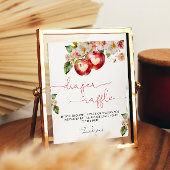 Appel van onze Eye Baby shower Luier Raffle Poster