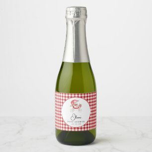 Appel van onze Eye Baby shower Mousserende Wijnlab Sparkling Wijnetiket