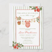 Appel van onze Eye Clothesline Baby shower Kaart (Voorkant)