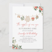 Appel van onze Eye Herfst 1e verjaardag Kaart (Voorkant)