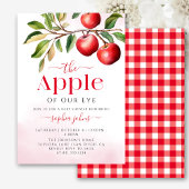 Appel van onze Eye Herfst Baby shower Kaart