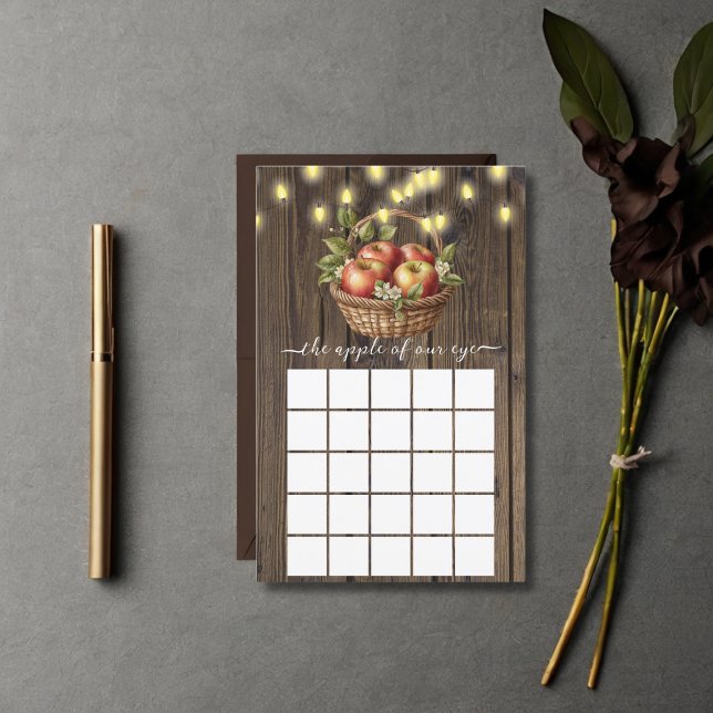 Appel van onze Eye Herfst Floral Wood Baby shower  (Creator heeft geüpload)