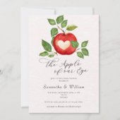 Appel van onze Eye Herfst Oogst Rustiek Baby showe Kaart (Voorkant)