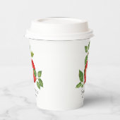 Appel van onze Eye Herfst Oogst Rustiek Baby showe Papieren Bekers (Links)