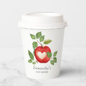 Appel van onze Eye Herfst Oogst Rustiek Baby showe Papieren Bekers (Voorkant)