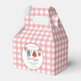 Appel van onze ogen Fruit Herfst baby shower dank  Bedankdoosjes