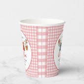 Appel van onze ogen Fruit Herfst baby shower dank Papieren Bekers (Rechts)