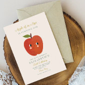 Appel van onze ogen schattig Apple 1e verjaardag Kaart