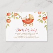 Appel van onze oog baby shower boeken voor baby