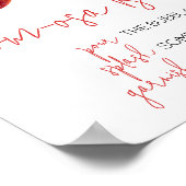 Appel van Onze Oog Baby shower Moeder Osa Bar Poster (Hoek)