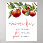 Appel van Onze Oog Baby shower Moeder Osa Bar Poster (Voorkant)