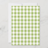 Appel van Onze Oog Baby Shower Uitnodiging (Achterkant)