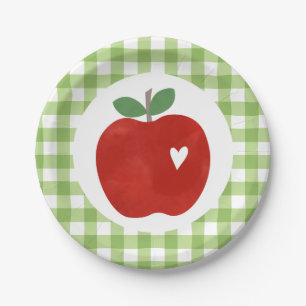 Appel van onze oog eerste verjaardag Papieren bord