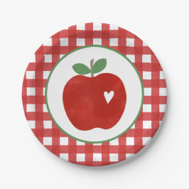 Appel van onze oog eerste verjaardag Papieren bord