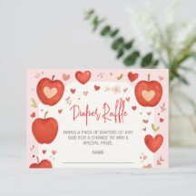 Appel van Onze Oog Herfst Baby shower Luier Raffle