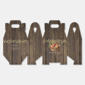 Appel van onze Oog Herfst Bloemenhout Baby shower Bedankdoosjes (Ongevouwen)