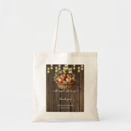 Appel van onze Oog Herfst Bloemenhout Baby shower Tote Bag