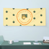Appel van onze oog leraar banner (Beurs)