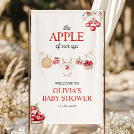 Appel van Onze Oog Orchard Herfst Baby shower Welk Spandoek