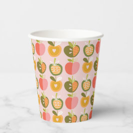 Appel van Onze Oog Schattigee Herfst Patroon Baby Papieren Bekers