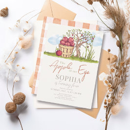 Appel van onze oogmand & boom Verjaardag Kaart