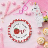 Appel van onze verjaardag papieren bordje (Feest)