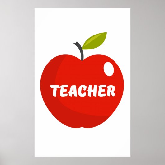 Appel voor leraren poster (Voorkant)
