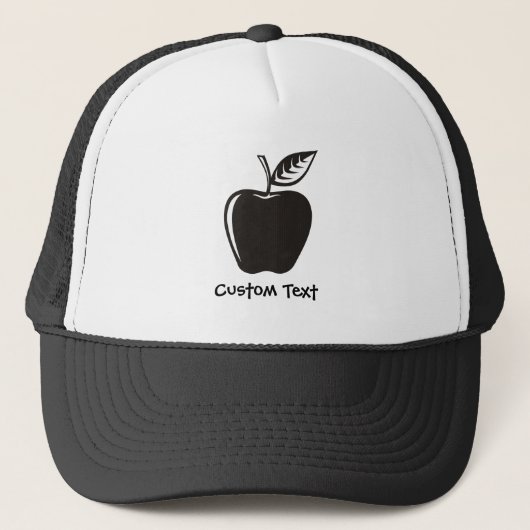 Appel Zwart Trucker Pet (Voorkant)