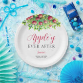 Appelachtig altijd na Appel Bruiloftsdouche  Papieren Bordje (Feest)