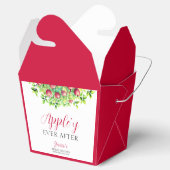 Appelachtig altijd na Appel Bruiloftsfeest  Bedankdoosjes (Geopend)