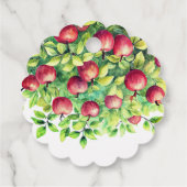 Appelachtig Ever After Apple Bruiloftsfeest  Bedankjes Labels (Achterkant)