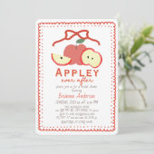 Appelachtige Bruiloftsshow met Doodle Kaart (Staand voorkant)