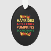 appelappelcider-pompoenen ornament (voorkant)