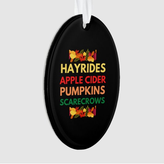 appelappelcider-pompoenen ornament (voorkant)
