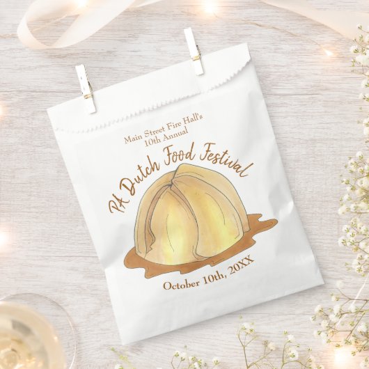 Appelbeignets Amish Pennsylvania PA Hollandse keuk Bedankzakje (Geknipt)