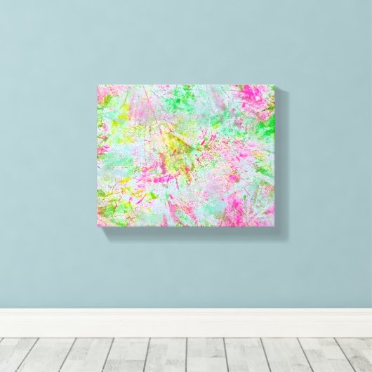 APPELBLADEREN CANVAS AFDRUK (Insitu (Houten vloer))