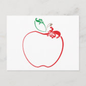 appelbloei briefkaart (Voorkant)