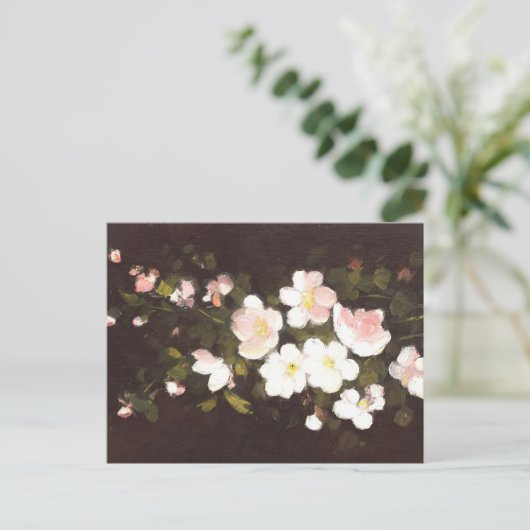 Appelbloemen Briefkaart (Staand voorkant)